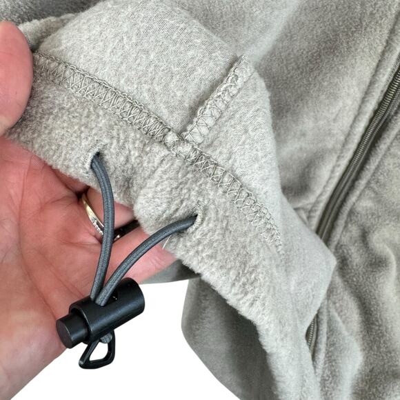 Columbia Tan Full Zip Mock Neck Fleece Jacket Zippered Pockets Men's Size XXL - Picture 5 of 7